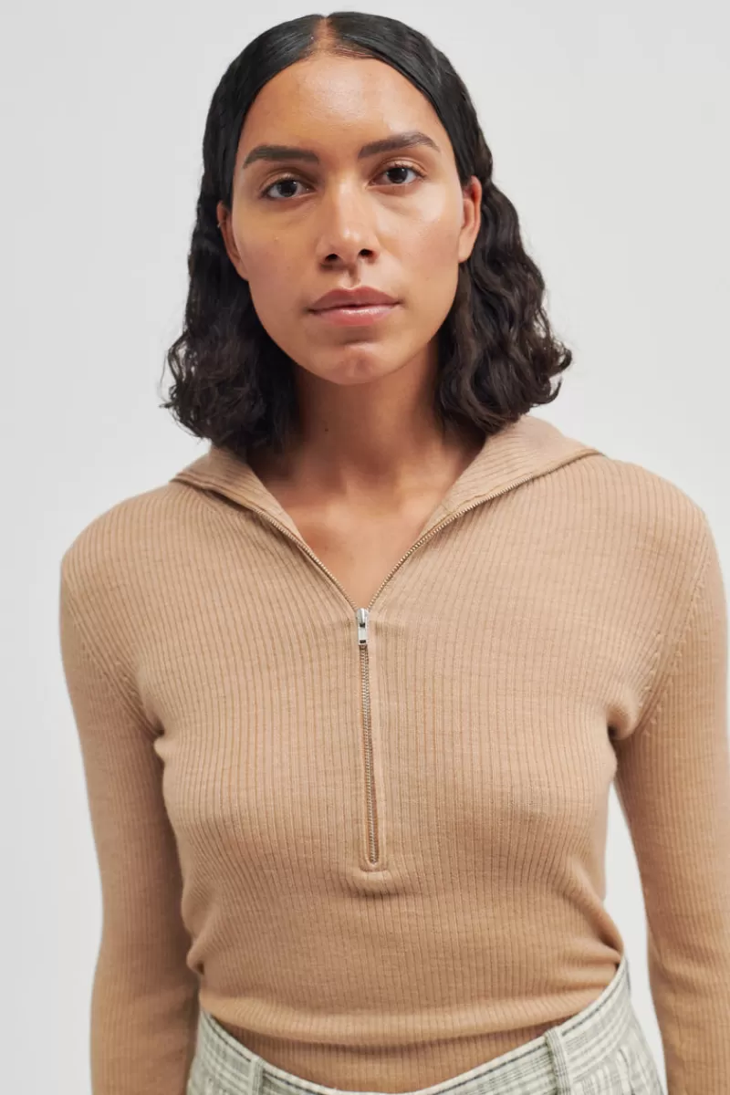 Second Female Knitwear And Cardigans | Abida Knit T-Neck