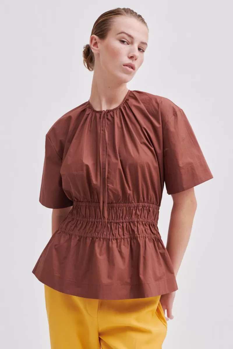 Second Female Shirts And Blouses | Aluline Blouse Mink