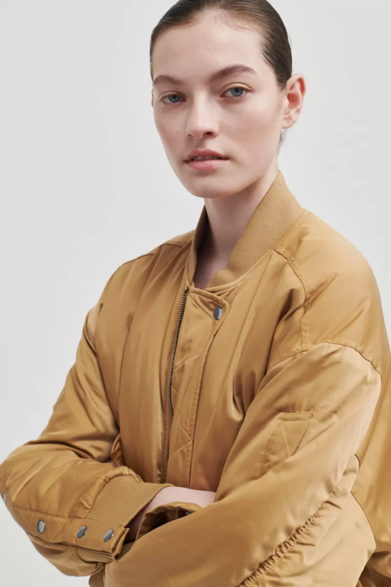 Second Female Coats And Jackets | Bomber Cropped Jacket