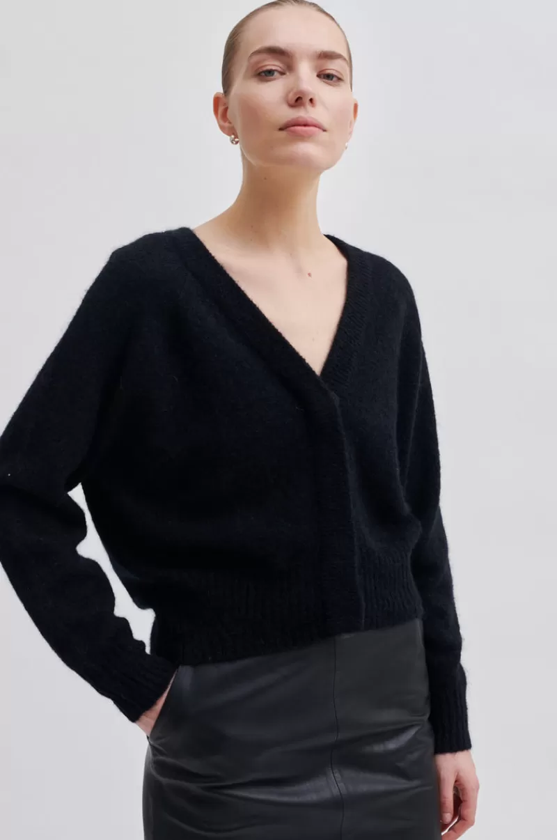 Second Female Knitwear And Cardigans | Brook Knit Boxy Cardigan