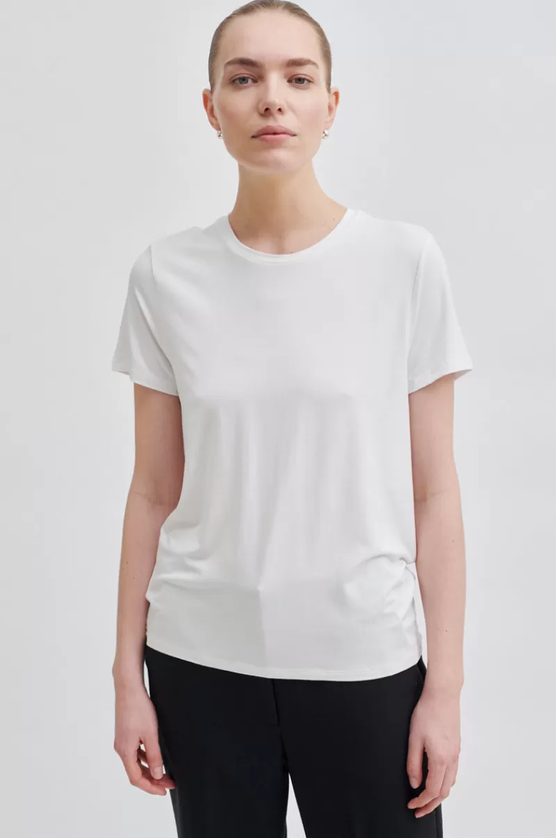 Second Female Tops And T-Shirts | Ello New Ss Tee White