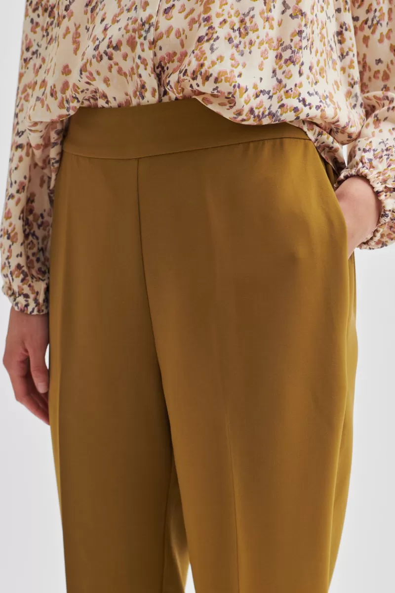 Second Female Trousers | Fique Cropped Trousers