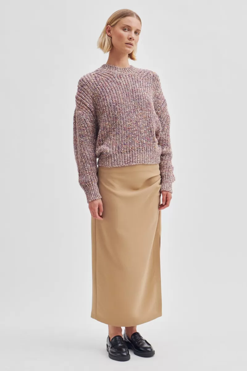 Second Female Skirts | Fique Skirt New Tobacco Brown