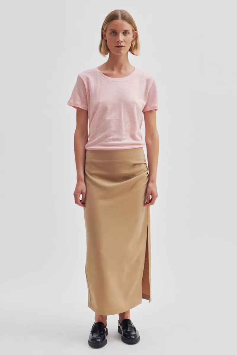 Second Female Skirts And Shorts | Fique Skirt New Tobacco Brown