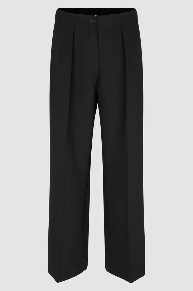 Second Female Trousers And Jeans | Fique Wide Trousers Black