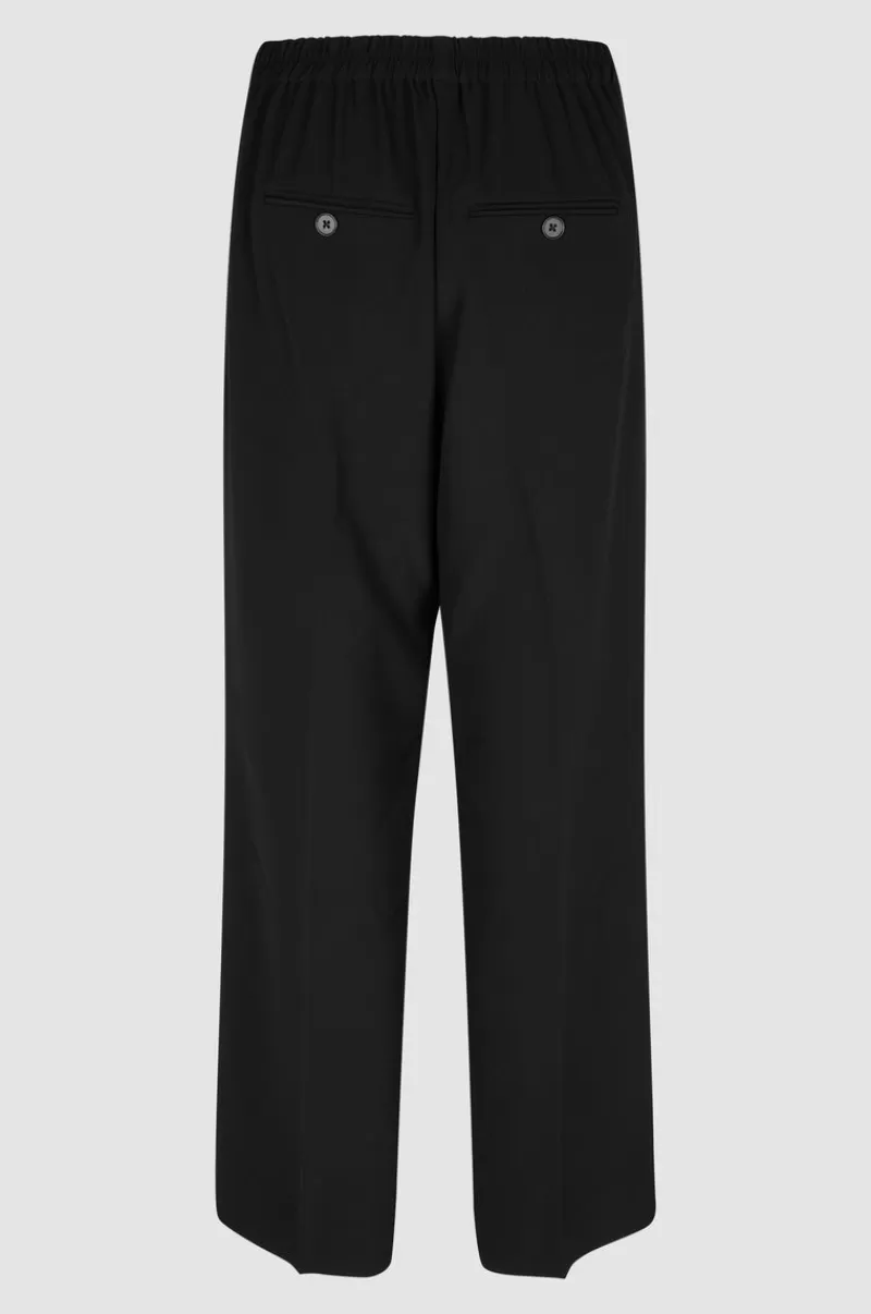 Second Female Trousers And Jeans | Fique Wide Trousers Black