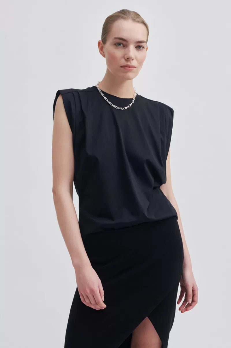 Second Female New Arrivals | Ghita Top Black