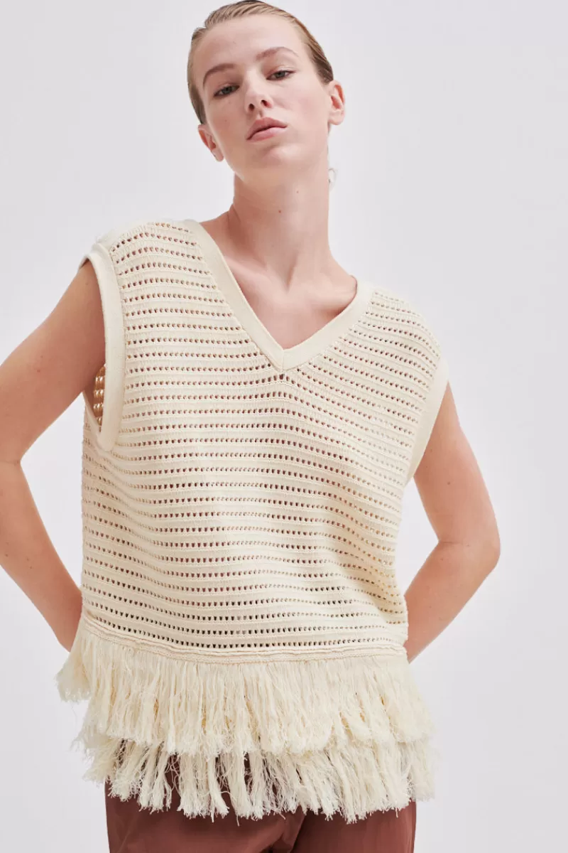 Second Female Knitwear And Cardigans | Mantova Knit V-Neck