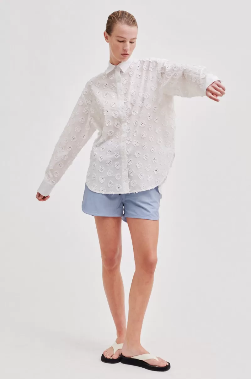 Second Female All Products | Taormina New Shirt Bright White