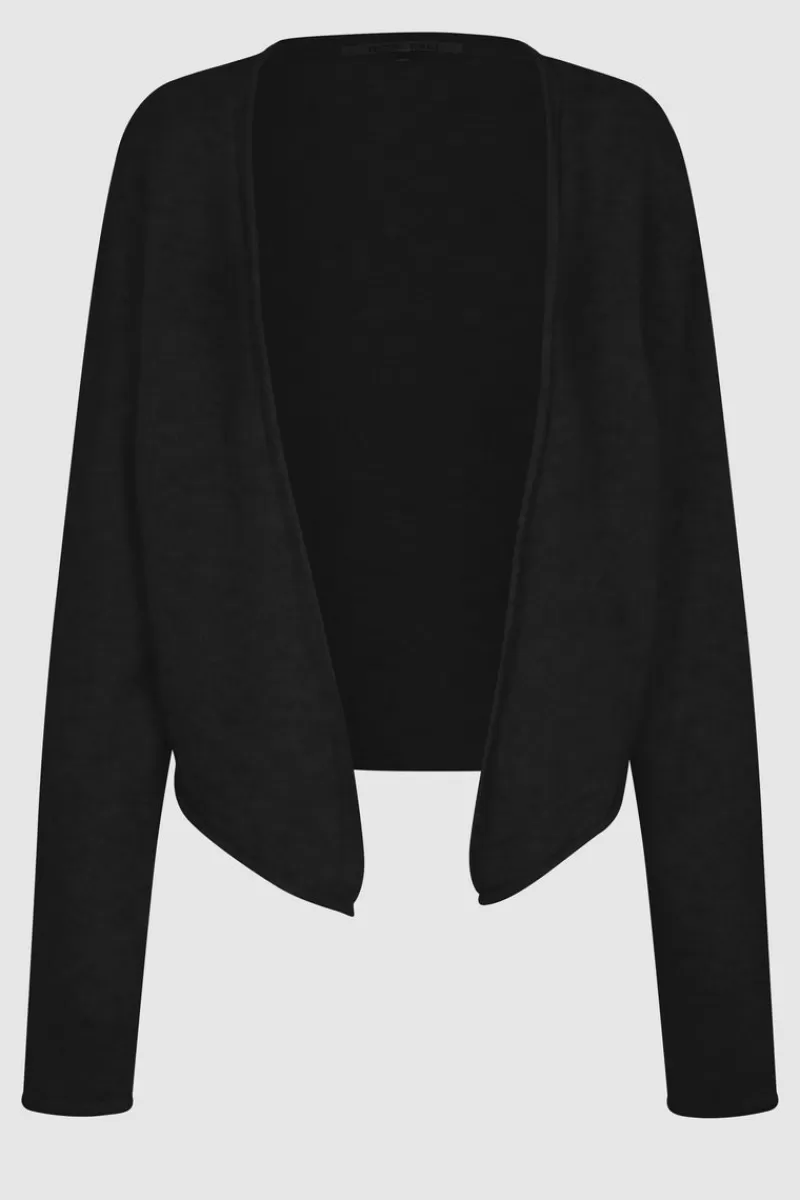 Second Female Knitwear And Cardigans | Ymani Knit Cardigan Black